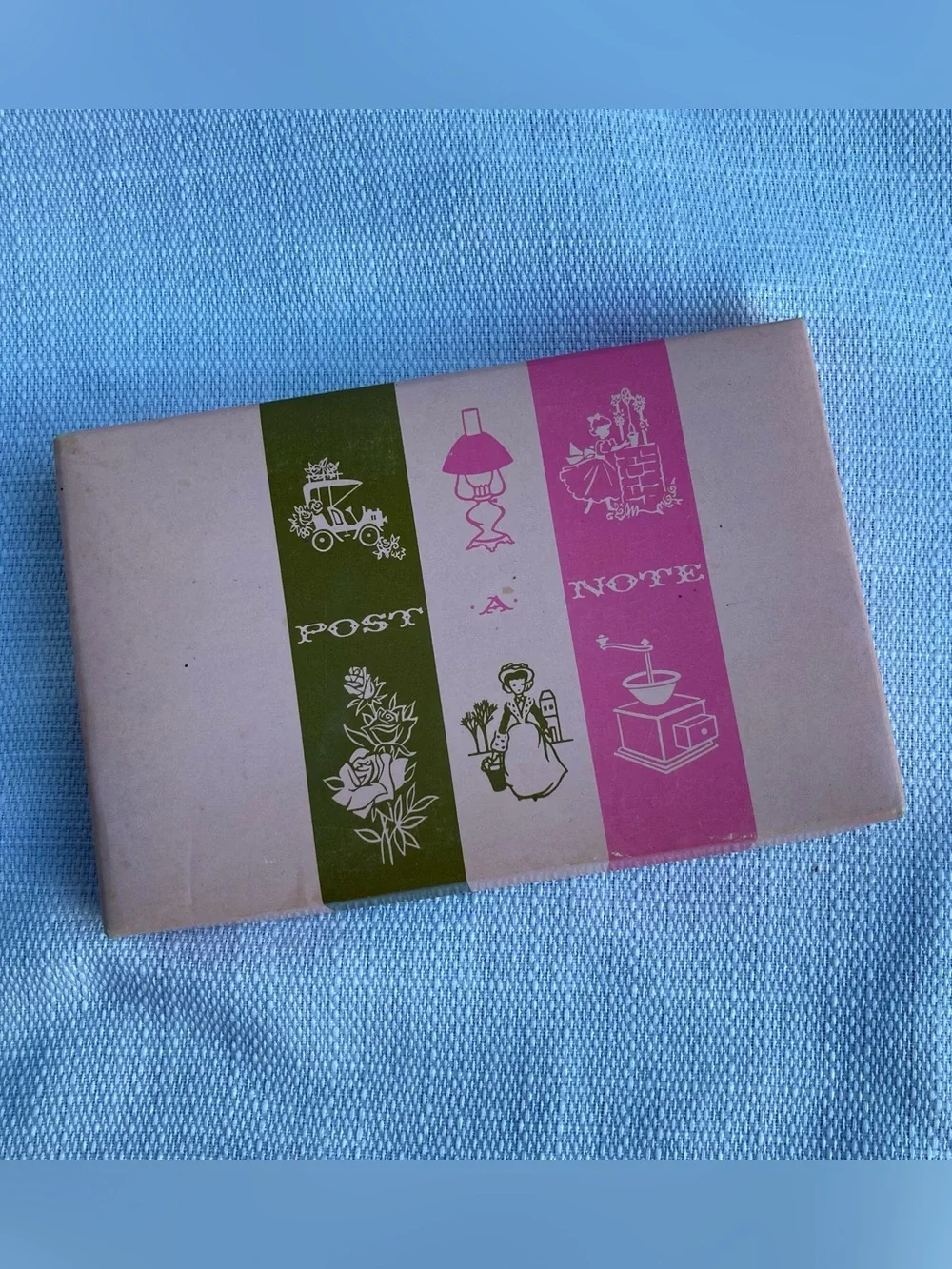 Vintage MCM Post-A-Note 40 Card Complete Set!